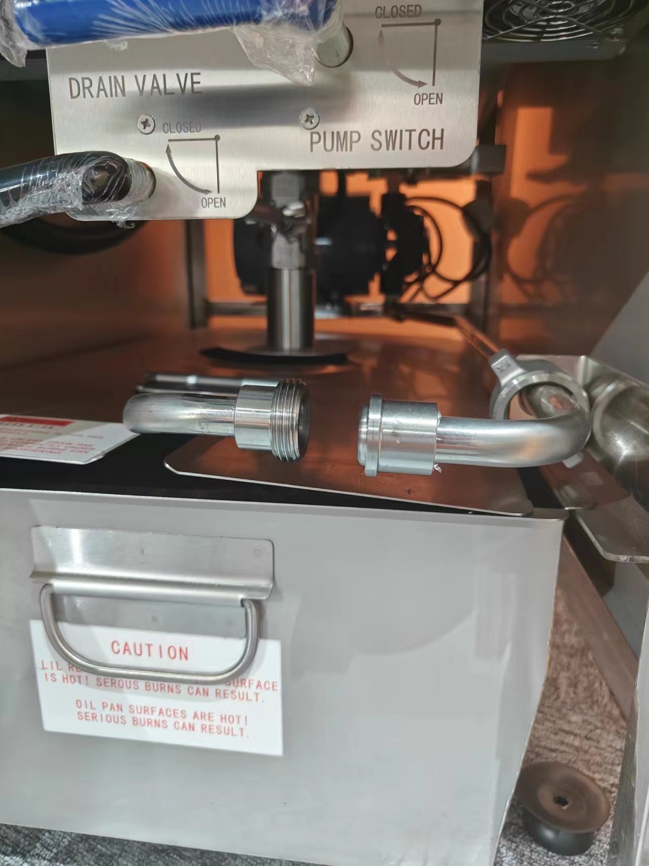 Electric Chips With Memory Function Open Style With Oil Filtration Deep Fryer