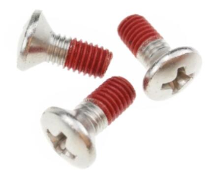Locking Patch Stainless Steel Nylock Screws Oval Head for PH2 Machine