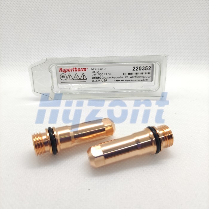 200 Amp Hypertherm 220352 MS Electrode For For HPR400xD