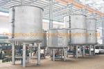 Solution Material Continuous Vacuum Dryer Sodium Benzene Sulfonate Chemical