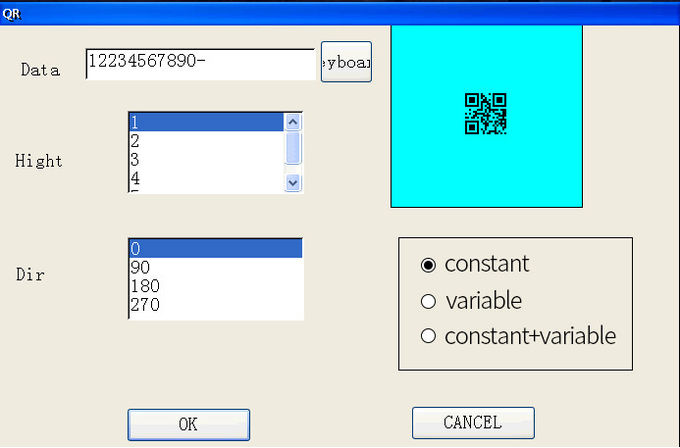 The 5 Section Handheld Inkjet Printer Date Printing Content With ISO9001 Standard
