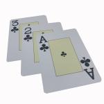 Customized Top Quality Plastic Card Game Water Proof Casino Poker Cards Durable