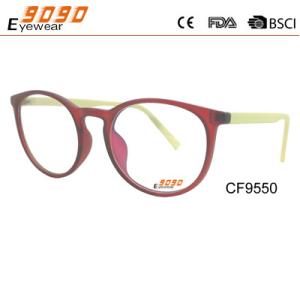 China Oval fashion CP injection eyeglass frame best design optical glasses eyewear,suitable for women wholesale