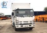 7 Ton Cargo Truck Isuzu Truck Stainless Steel Carriage 139kw Engine Van Truck
