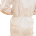 White Non Woven Surgical Gown , Disposable Hooded Coveralls Free Sample