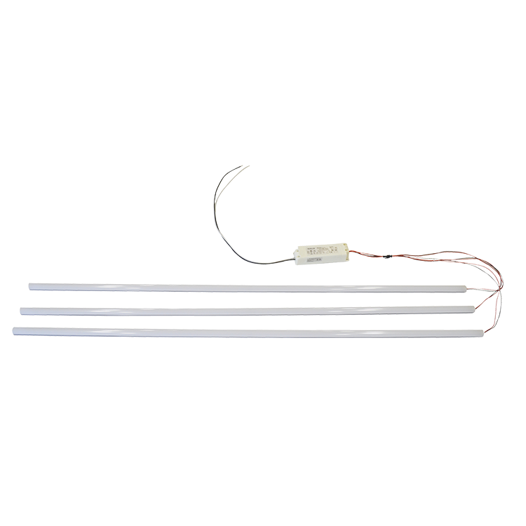 8FT LED Magnetic Linear retrofit Kit with 3CCT and Color Temperature Tunable Options