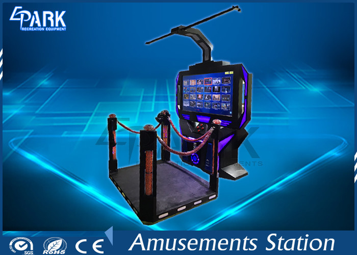 Game Center Virtual Reality HTC VIVE VR Simulator Standing Walking Exploration