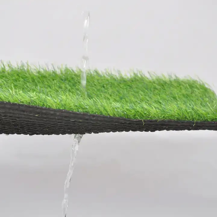 Green Football Artificial Grass , 10000D Turf Lawn Garden Synthetic Grass 4x25m
