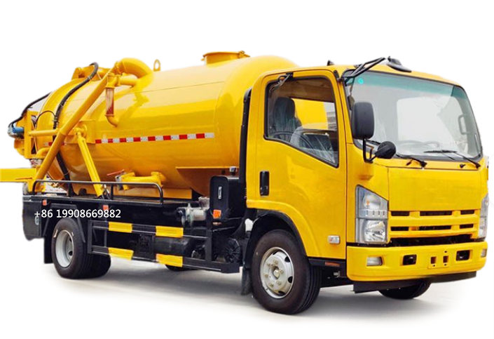 Dongfeng 4x2 Driver 8000L Sewage Suction Truck with Vacuum Pump for Sucking Waste Water Vacuum Sewer Tanker Suction Truck