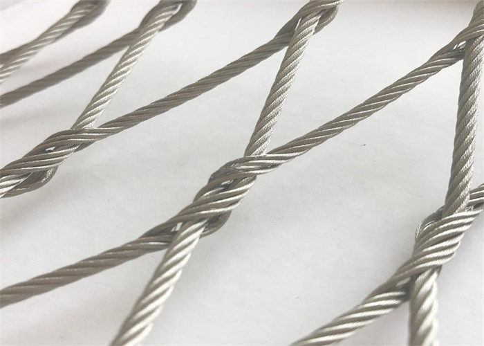 Aviary 1.2mm-4.0mm Stainless Steel Wire Rope Mesh Net Customization