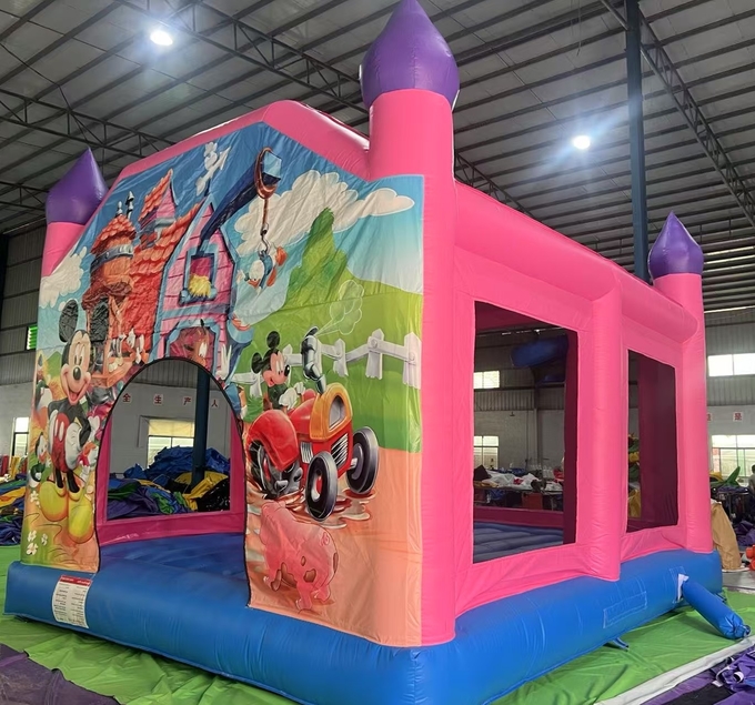 Commercial Inflatable Bouncer House Mickey Mouse Inflatable Jump Bouncy Castle Bounce House For Adult Kids Party