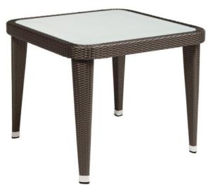 China Outdoor furniture teak top side table--16082 wholesale
