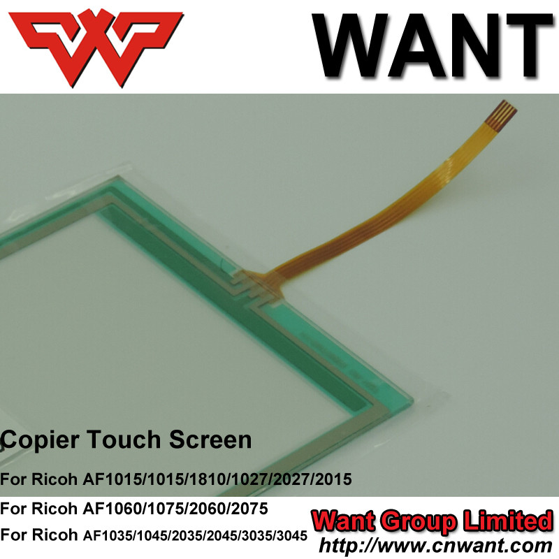 Copier spare parts wholesaler for Ricoh Aficio 1027 AF1023 AF1035 AF1045 Touch Panel Touch screen with High Quality