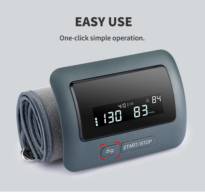 Arm Type Integrated Blood Pressure Monitor With BT Big Screen One Key To Test