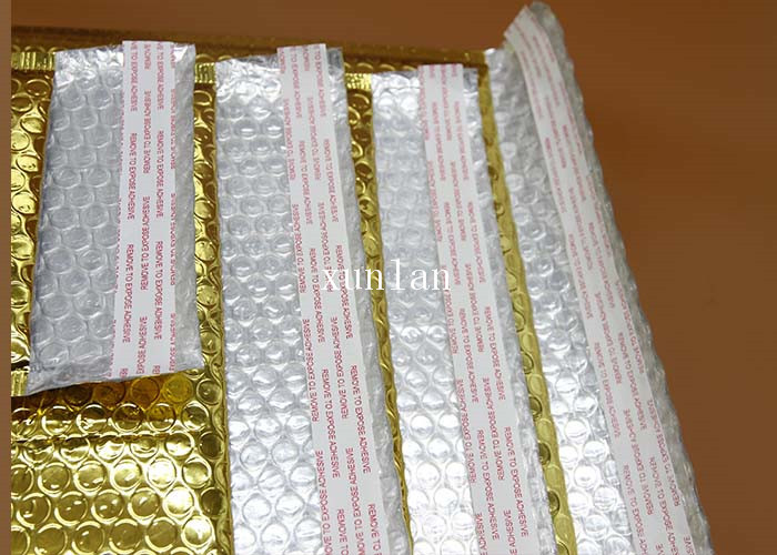 Easy To Use Gold Shipping Envelopes A4 Waterproof Metallic For Shipping