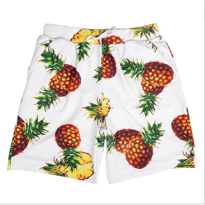 2019 Pinapple swim trunks best mens board shorts swimming trunks with shorts inside