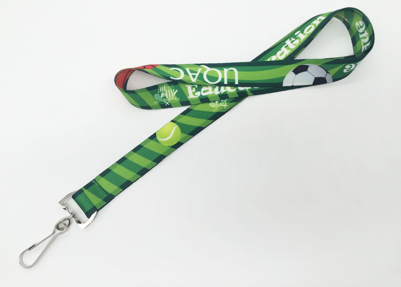 Safety Release Breakaway Neck Lanyard Custom Printing With Flag Logo