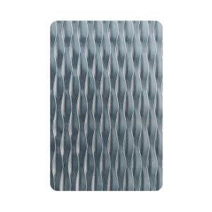 China 5WL 6WL Embossed Stainless Sheet Polished 410 430 201 Customized wholesale
