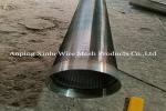Thread Male And Female Wedge Wire Screen Pipe 304/316 Stainless Steel V Wire