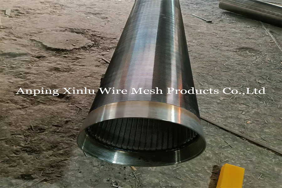 V Wire Wrapped Water Well Screens Or Johnson Wedge Wire Screen Pipe For Pump Drilling