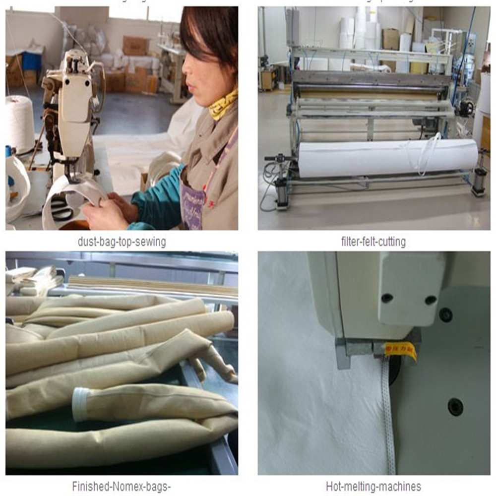 HEPA 800g Industrial Dust Collection Bags Double Twill For Extraction