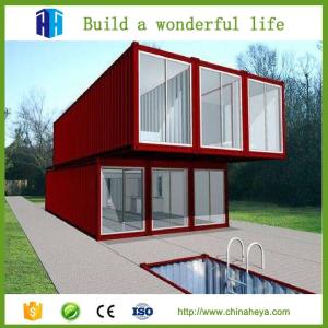 China flat packed container house ,sandwich panel container cabin,container homes wholesale