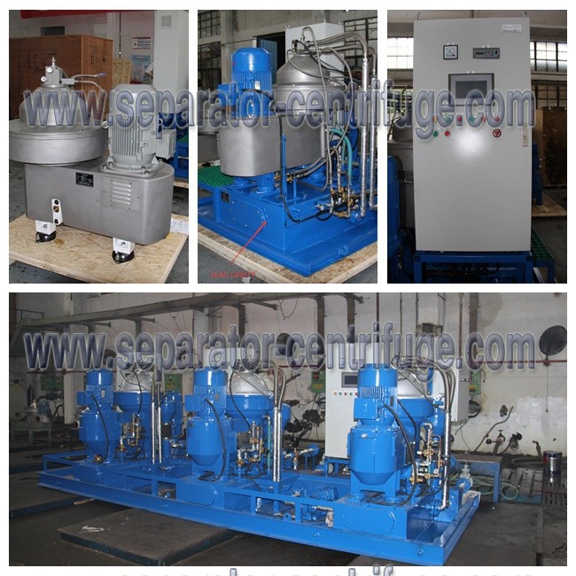 Belt Drive Speedy Centrifugal Separator FO LO HFO Self Cleaning Separator