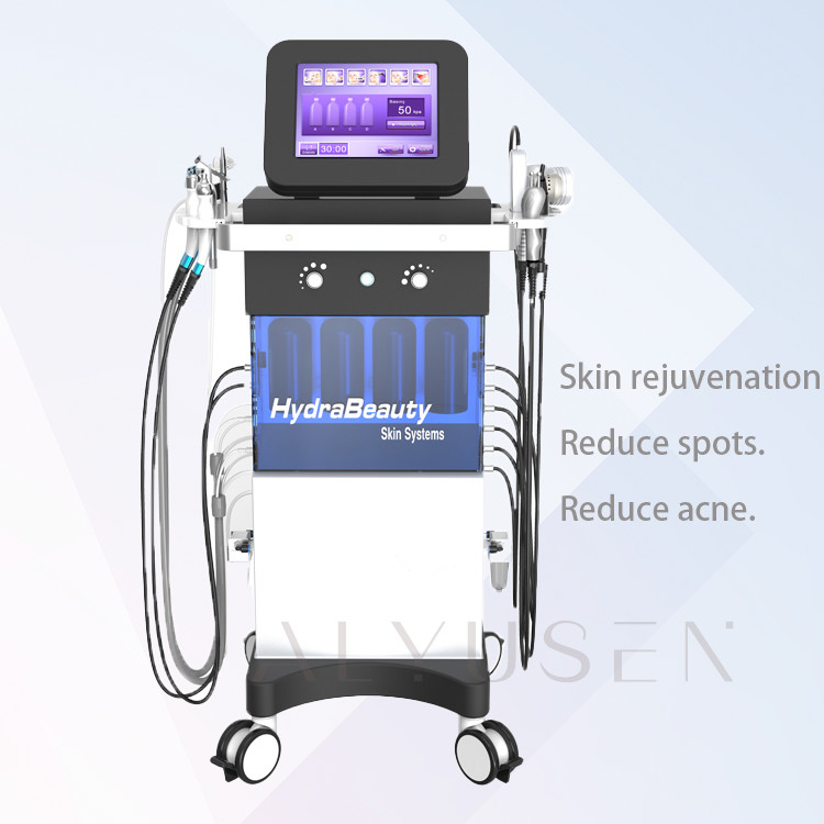 H202 Beauty Hydro Microdermabrasion Machine Skin Care Aqua Peel Cleaning 8 In 1