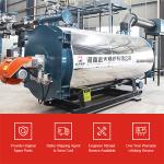 7000KW Industrial Three Pass Oil Thermal Oil Boiler For Textile Factory