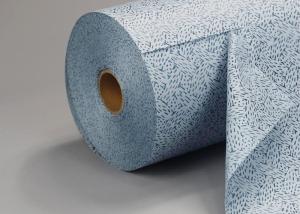 China Meltblown Industrial Wipes Polypropylene Perforated Rolls 40x30cm 500 Sheets wholesale