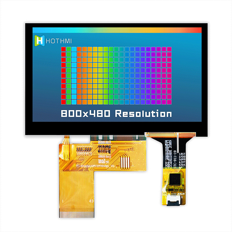 800x480 4.3 Inch TFT LCD Display Module Capacitive Touch Screen Module Pcap Monitor