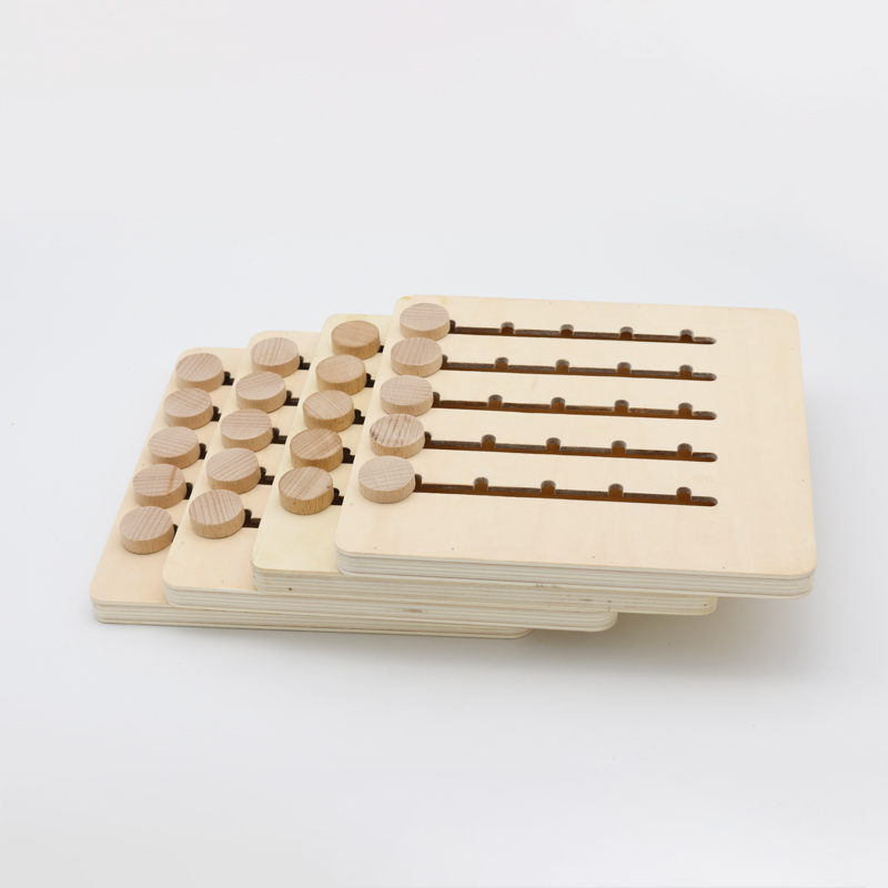 200mm Wooden Number Sorting Board Educational Preschool Toddler Toys