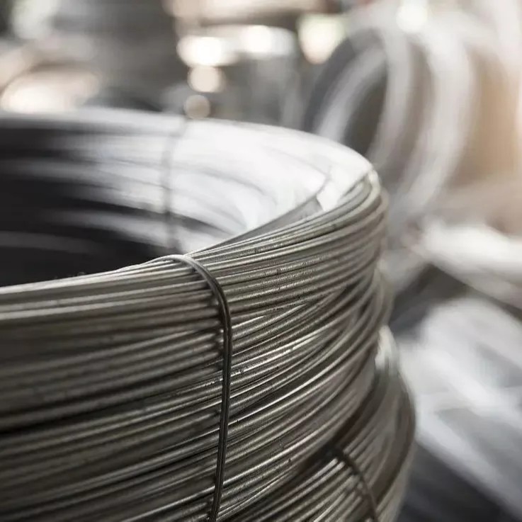 304 316 321 302 Stainless Steel Wire Rod Welding Round Shape