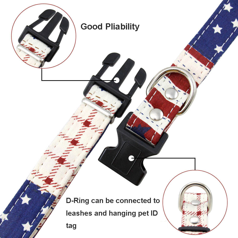 Durable Nylon Puppy Lead Set No Minimum Order Custom Dog Accessories