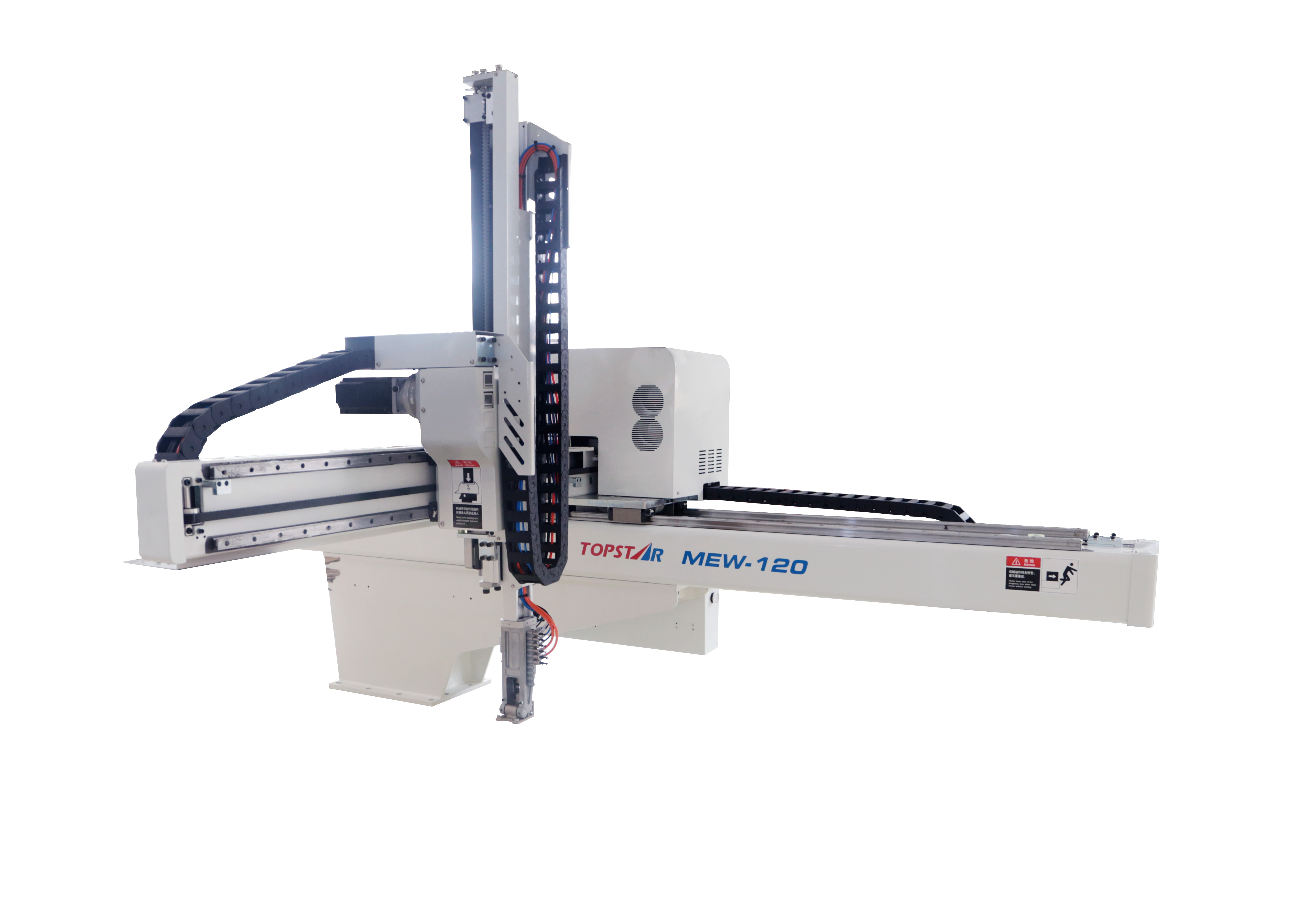 Large Size Servo Robot Arm , 5 Axis Robotic Arm 350 - 450Ton Injection Press