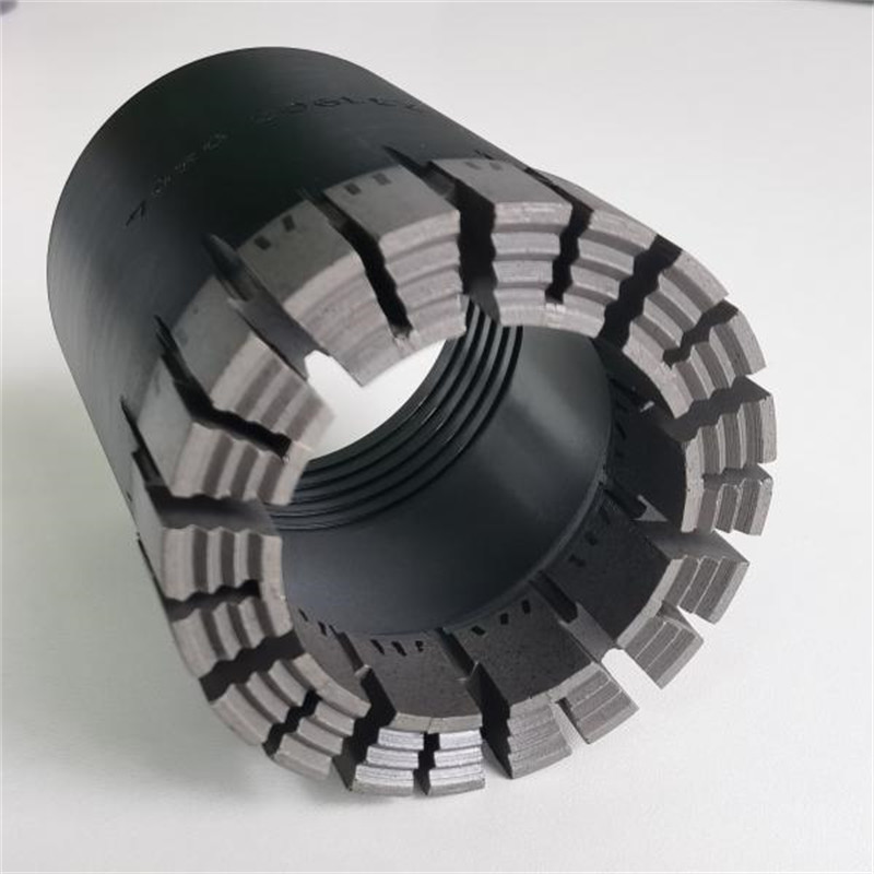 Impregnated Diamond Core Drill Bit for Hard Formation Coring