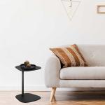 Tomile Black Laptop Side Table