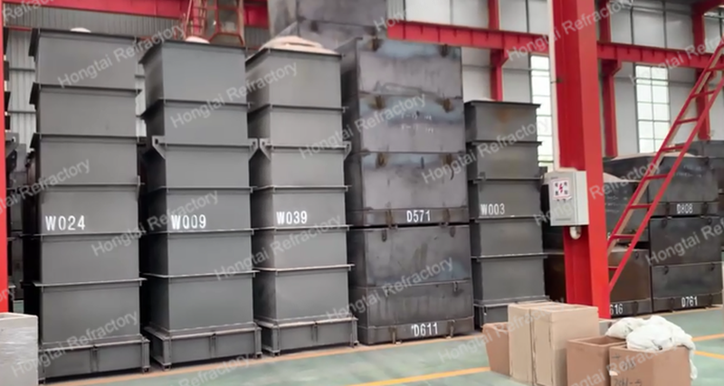 Little MgO Content Zircon Corundum Bricks for Glass Melting Furnace Erosion-Resistant
