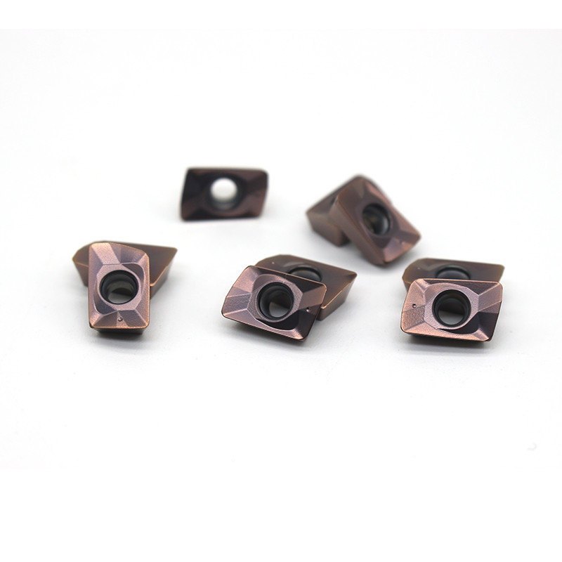 Tungsten Cnc Carbide Inserts , Cemented Carbide Turning Inserts XOMX120408