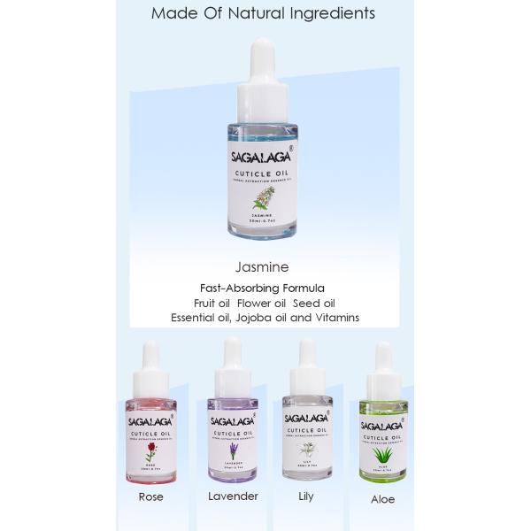 MSDS Certified Organic Vegan Natural Revitalizing Nail and Cuticle Repair Oil 20ml Eco-friendly Private Label