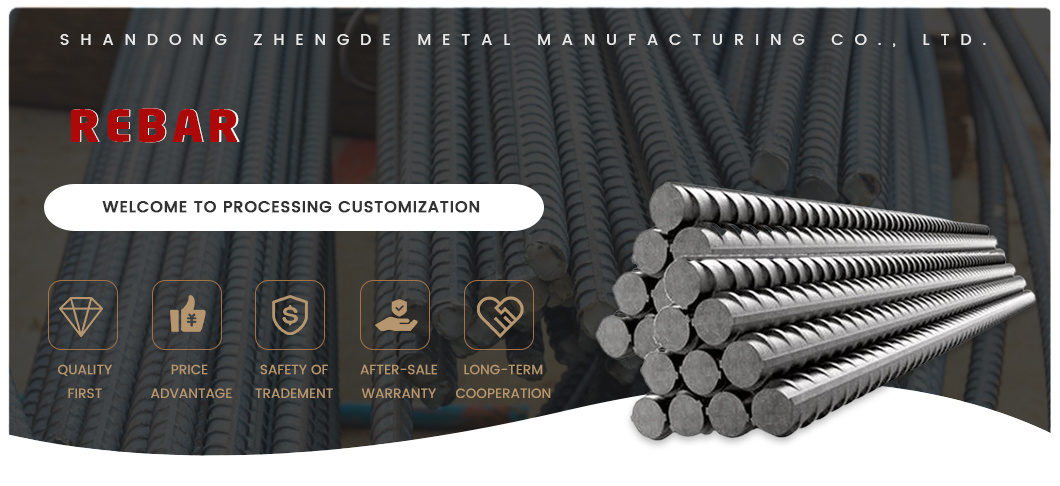 China Carbon Deformed Bar Mild Steel Rebar Iron Rod Steel Rebar Construction Concrete HRB400 HRB500