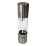2 In 1 258g 220mm 80ml Stainless Steel Salt Grinder