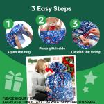 Large Christmas Gift Bags Xmas Presents 36”X44”Jumbo Extra Large Christmas Gift
