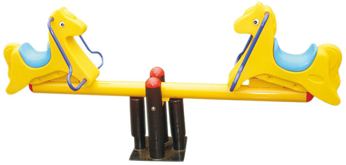 high quality amusement park play games kindergarten children car seesaw