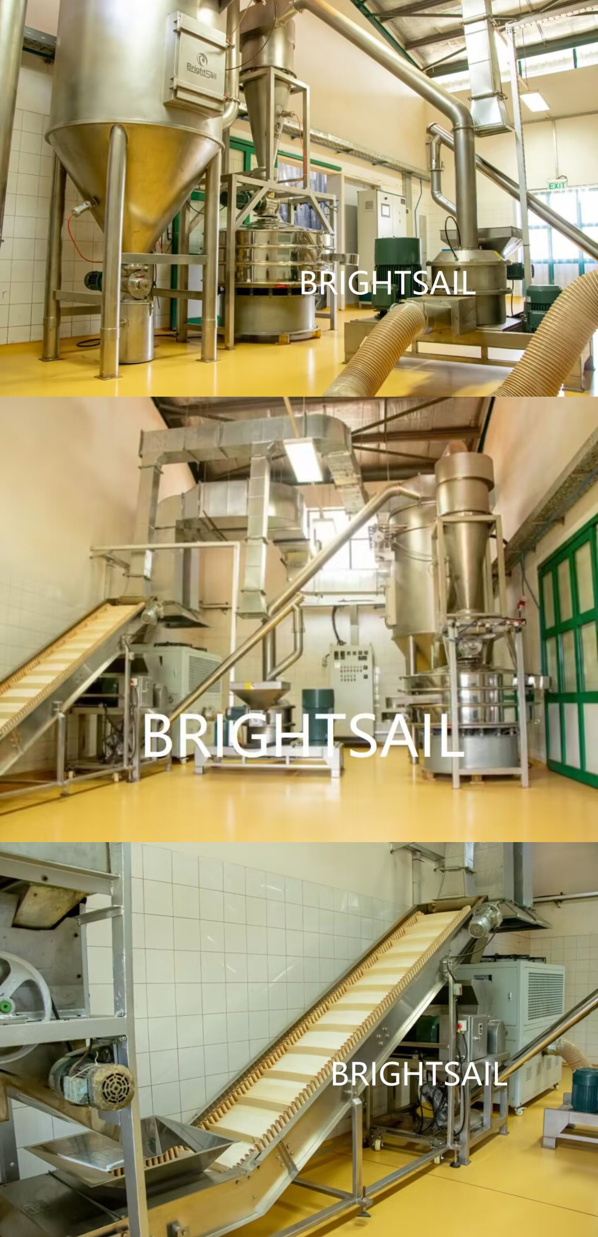 Inorganic Salt Grinding Machine Powder Making Machine food salt grinding Mill from Brightsail