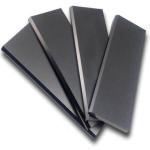 215x52x5mm Resin Antimony Impregnation Carbon Graphite Blade Vanes for Vacuum