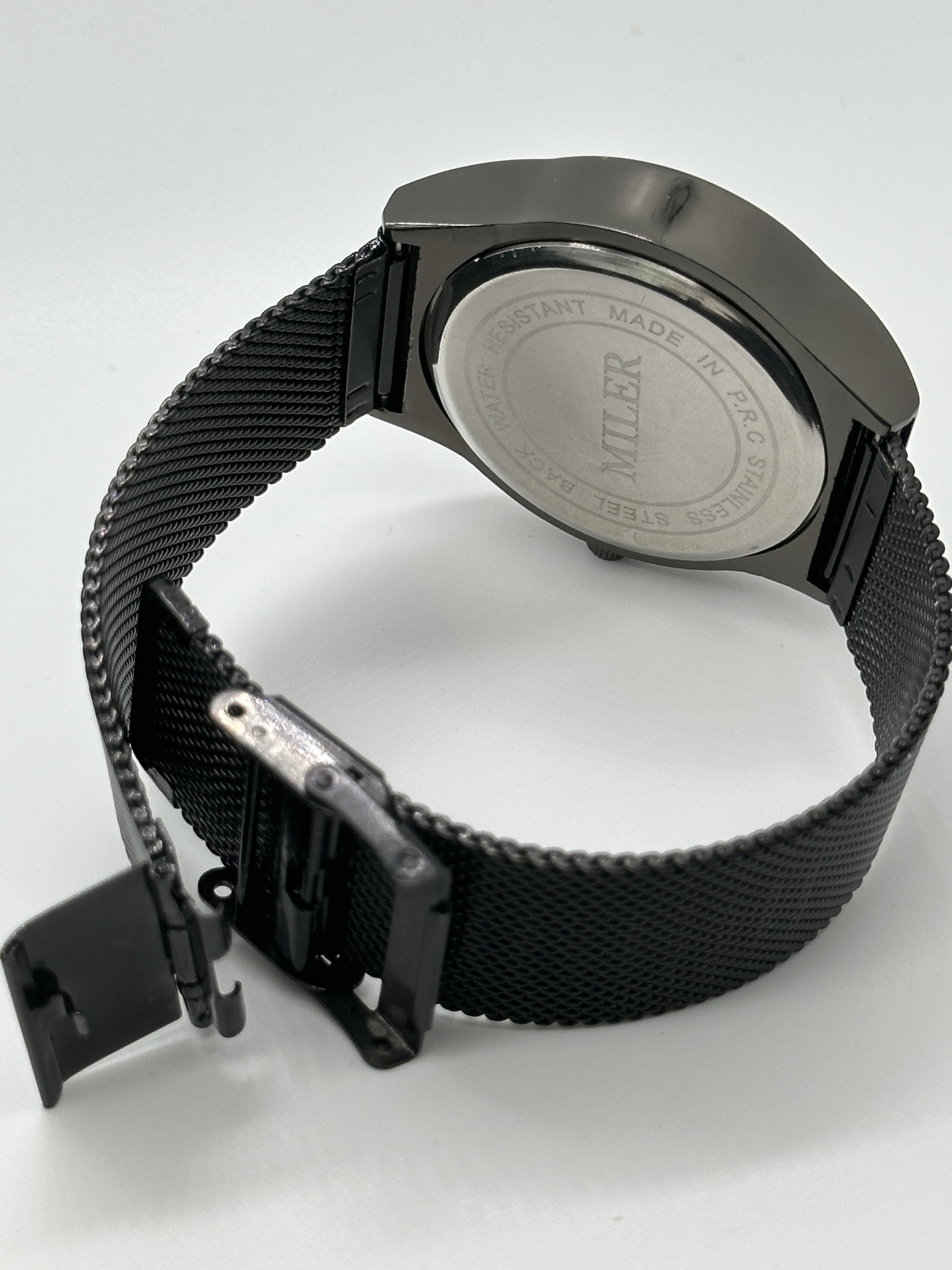Factory Women Waterproof Stainless Steel Mesh Watch Wrist Watch Fashion Watch