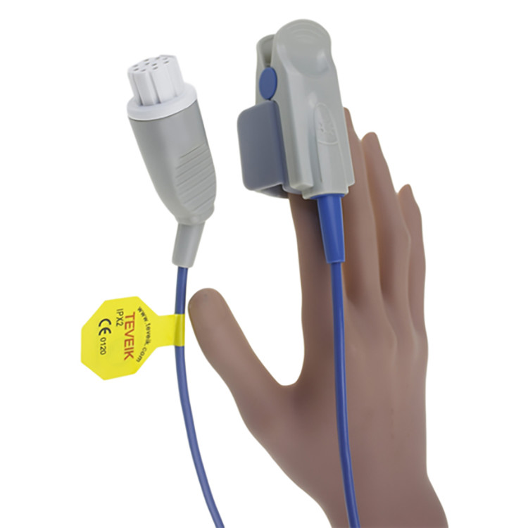 OXY-F-DB/SAS-F SpO2 Sensor for Datex Patient Monitor Adult Finger Clip 3ft DB 9pin