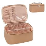 PU Leather Waterproof Cosmetic Bag Storage Hand Bags