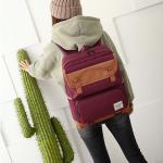 Canvas Backpack For Student Teenager School Back Pack Women's Casual Daypacks